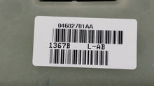 2006-2010 Chrysler 300 Master Power Window Switch Replacement Driver Side Left P/N:04602781AA 56040694AD Fits OEM Used Auto Parts - Oemusedautoparts1.com