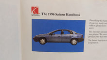 1996 Saturn Sl2 Owners Manual Book Guide OEM Used Auto Parts