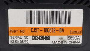 2013-2015 Ford Escape Climate Control Module Temperature AC/Heater Replacement P/N:CJ5T-18C612-BA CJ5T-18C612-BC Fits OEM Used Auto Parts - Oemusedautoparts1.com