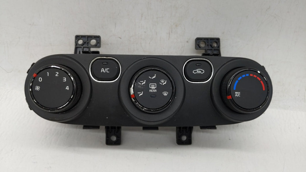 2017-2018 Kia Forte Climate Control Module Temperature AC/Heater Replacement P/N:97250-A7XXX 97250-B0AA0 Fits 2017 2018 OEM Used Auto Parts - Oemusedautoparts1.com