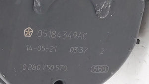 2011-2018 Dodge Grand Caravan Throttle Body P/N:05184349AB 05184349AE Fits 2011 2012 2013 2014 2015 2016 2017 2018 2019 OEM Used Auto Parts - Oemusedautoparts1.com