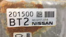 2013-2015 Nissan Sentra PCM Engine Computer ECU ECM PCU OEM P/N:NEC017-058 Fits 2013 2014 2015 OEM Used Auto Parts - Oemusedautoparts1.com
