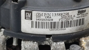 2011-2016 Chevrolet Cruze Alternator Replacement Generator Charging Assembly Engine OEM P/N:23247389 95939943 Fits OEM Used Auto Parts - Oemusedautoparts1.com