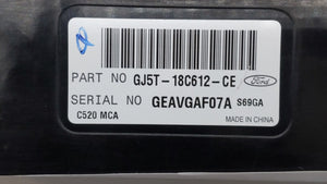 2017 Ford Escape Climate Control Module Temperature AC/Heater Replacement P/N:GJ5T-18C612-FA GJ54-18522-AE3JA6 Fits OEM Used Auto Parts - Oemusedautoparts1.com