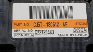 2013 Ford Escape Climate Control Module Temperature AC/Heater Replacement P/N:CJ5T-18C612-AE Fits OEM Used Auto Parts - Oemusedautoparts1.com