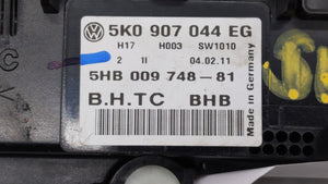 2011-2012 Volkswagen Cc Climate Control Module Temperature AC/Heater Replacement P/N:5K0 907 044 EG 5K0 907 044 FS Fits OEM Used Auto Parts - Oemusedautoparts1.com