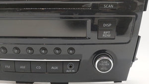 2013-2015 Nissan Altima Radio AM FM Cd Player Receiver Replacement P/N:28185 3TA0G 28185 3TB0G Fits 2013 2014 2015 OEM Used Auto Parts - Oemusedautoparts1.com