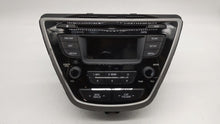 2014-2016 Hyundai Elantra Radio AM FM Cd Player Receiver Replacement P/N:961703X156GU 96170-3X156GU Fits 2014 2015 2016 OEM Used Auto Parts - Oemusedautoparts1.com