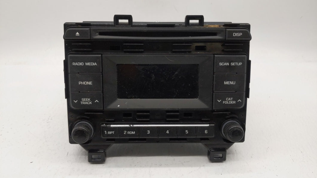 2015 Hyundai Sonata Radio AM FM Cd Player Receiver Replacement P/N:96170-C20004X Fits OEM Used Auto Parts - Oemusedautoparts1.com