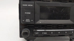 2015 Hyundai Sonata Radio AM FM Cd Player Receiver Replacement P/N:96170-C20004X Fits OEM Used Auto Parts - Oemusedautoparts1.com