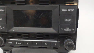 2015 Hyundai Sonata Radio AM FM Cd Player Receiver Replacement P/N:96170-C20004X Fits OEM Used Auto Parts - Oemusedautoparts1.com