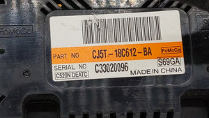 2013-2015 Ford Escape Climate Control Module Temperature AC/Heater Replacement P/N:CJ5T-18C612-BA CJ5T-18C612-BC Fits OEM Used Auto Parts - Oemusedautoparts1.com