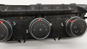 2017 Volkswagen Golf Climate Control Module Temperature AC/Heater Replacement P/N:5GM907426E 5GM907426 Fits OEM Used Auto Parts - Oemusedautoparts1.com