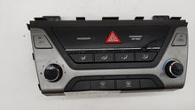 2017-2018 Hyundai Elantra Climate Control Module Temperature AC/Heater Replacement P/N:97250-F20614X 97250-F2AH0 Fits 2017 2018 OEM Used Auto Parts - Oemusedautoparts1.com