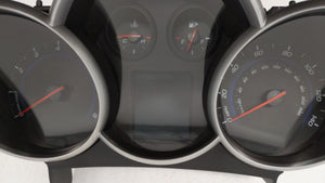 2011 Chevrolet Cruze Instrument Cluster Speedometer Gauges P/N:95235824 811511914 Fits OEM Used Auto Parts - Oemusedautoparts1.com