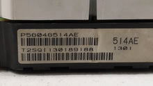 2011-2014 Chrysler 200 Instrument Cluster Speedometer Gauges P/N:P56046514AE P56046512AH Fits 2011 2012 2013 2014 OEM Used Auto Parts - Oemusedautoparts1.com