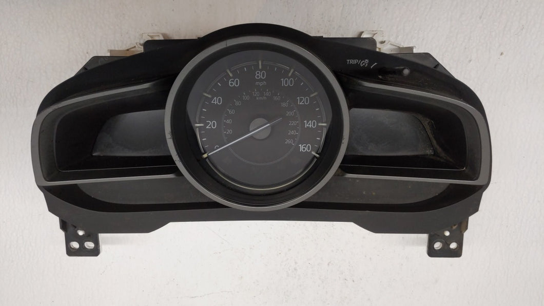 2014 Mazda 3 Instrument Cluster Speedometer Gauges P/N:HABHN1F CBJS9D Fits OEM Used Auto Parts - Oemusedautoparts1.com