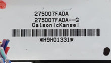 2010-2012 Nissan Sentra Climate Control Module Temperature AC/Heater Replacement P/N:275007FA0A 27510 ZT50A Fits 2010 2011 2012 OEM Used Auto Parts - Oemusedautoparts1.com