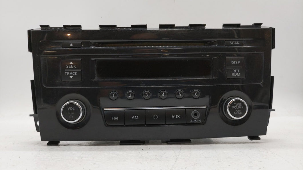 2013-2015 Nissan Altima Radio AM FM Cd Player Receiver Replacement P/N:28185 3TA0G 28185 3TB0G Fits 2013 2014 2015 OEM Used Auto Parts - Oemusedautoparts1.com