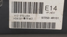 2011-2013 Hyundai Sonata Climate Control Module Temperature AC/Heater Replacement P/N:97250-4R102 97250-4RDB1 Fits 2011 2012 2013 OEM Used Auto Parts - Oemusedautoparts1.com