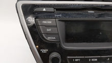 2014-2016 Hyundai Elantra Radio AM FM Cd Player Receiver Replacement P/N:961703X156GU 96170-3X156GU Fits 2014 2015 2016 OEM Used Auto Parts - Oemusedautoparts1.com