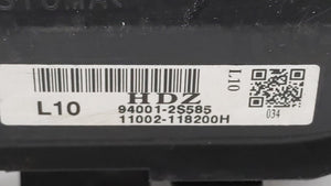 2010-2013 Hyundai Tucson Instrument Cluster Speedometer Gauges P/N:94001-2S580 94001-2S585 Fits 2010 2011 2012 2013 OEM Used Auto Parts - Oemusedautoparts1.com