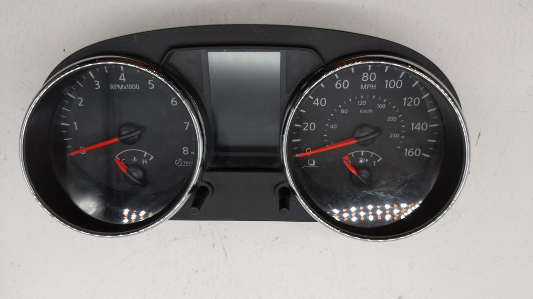 2011-2012 Nissan Rogue Instrument Cluster Speedometer Gauges P/N:24810-1VX5A 24810 1VK0A Fits 2011 2012 OEM Used Auto Parts - Oemusedautoparts1.com