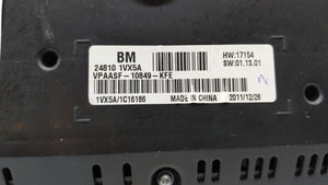 2011-2012 Nissan Rogue Instrument Cluster Speedometer Gauges P/N:24810-1VX5A 24810 1VK0A Fits 2011 2012 OEM Used Auto Parts - Oemusedautoparts1.com