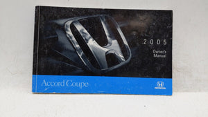 2005 Honda Accord Owners Manual Book Guide OEM Used Auto Parts - Oemusedautoparts1.com