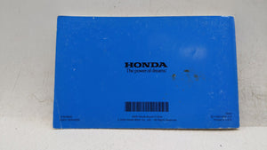 2005 Honda Accord Owners Manual Book Guide OEM Used Auto Parts - Oemusedautoparts1.com