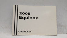 2005 Chevrolet Equinox Owners Manual Book Guide OEM Used Auto Parts - Oemusedautoparts1.com