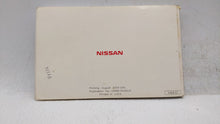 2005 Nissan Quest Owners Manual Book Guide OEM Used Auto Parts - Oemusedautoparts1.com