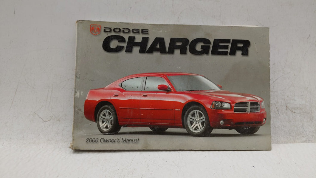 2006 Dodge Charger Owners Manual Book Guide OEM Used Auto Parts - Oemusedautoparts1.com