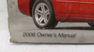 2006 Dodge Charger Owners Manual Book Guide OEM Used Auto Parts - Oemusedautoparts1.com