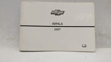 2007 Chevrolet Impala Owners Manual Book Guide OEM Used Auto Parts - Oemusedautoparts1.com