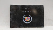 2001 Cadillac Seville Owners Manual Book Guide OEM Used Auto Parts - Oemusedautoparts1.com