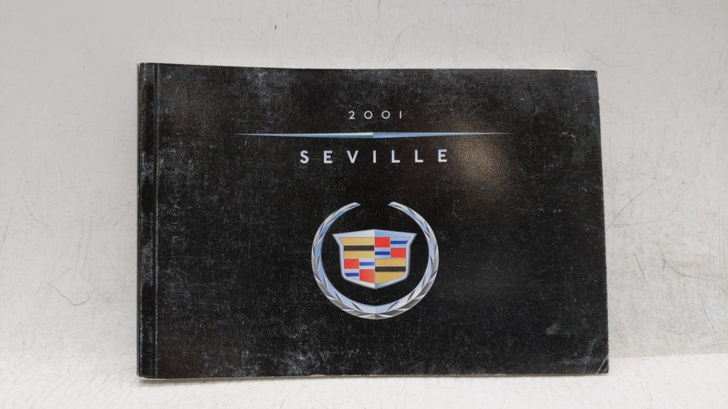 2001 Cadillac Seville Owners Manual Book Guide OEM Used Auto Parts - Oemusedautoparts1.com