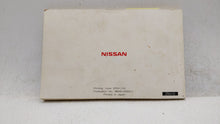 2004 Nissan Murano Owners Manual Book Guide OEM Used Auto Parts - Oemusedautoparts1.com