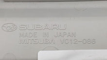 2011 Subaru Forester Overhead Roof Console Light Gray - Oemusedautoparts1.com