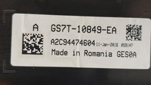 2016 Ford Fusion Instrument Cluster Speedometer Gauges P/N:GS7T-10849-EA Fits OEM Used Auto Parts - Oemusedautoparts1.com