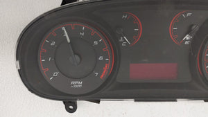 2016 Dodge Dart Instrument Cluster Speedometer Gauges P/N:68270648AC 68270648AB Fits OEM Used Auto Parts - Oemusedautoparts1.com