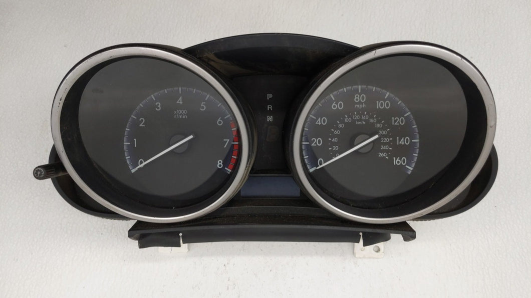 2012-2013 Mazda 3 Instrument Cluster Speedometer Gauges P/N:66 BGW4 J Fits 2012 2013 OEM Used Auto Parts - Oemusedautoparts1.com