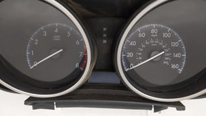 2012-2013 Mazda 3 Instrument Cluster Speedometer Gauges P/N:66 BGW4 J Fits 2012 2013 OEM Used Auto Parts - Oemusedautoparts1.com