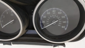 2012-2013 Mazda 3 Instrument Cluster Speedometer Gauges P/N:66 BGW4 J Fits 2012 2013 OEM Used Auto Parts - Oemusedautoparts1.com