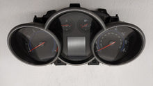 2013-2014 Chevrolet Cruze Instrument Cluster Speedometer Gauges P/N:95129378 Fits 2013 2014 OEM Used Auto Parts - Oemusedautoparts1.com