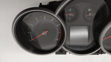 2013-2014 Chevrolet Cruze Instrument Cluster Speedometer Gauges P/N:95129378 Fits 2013 2014 OEM Used Auto Parts - Oemusedautoparts1.com