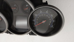 2013-2014 Chevrolet Cruze Instrument Cluster Speedometer Gauges P/N:95129378 Fits 2013 2014 OEM Used Auto Parts - Oemusedautoparts1.com