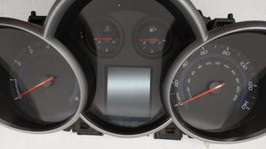 2011 Chevrolet Cruze Instrument Cluster Speedometer Gauges P/N:95235824 811511914 Fits OEM Used Auto Parts - Oemusedautoparts1.com