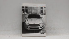 2013 Ford Fusion Owners Manual Book Guide OEM Used Auto Parts - Oemusedautoparts1.com