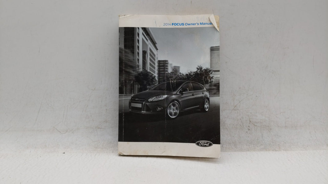 2014 Ford Fusion Owners Manual Book Guide OEM Used Auto Parts - Oemusedautoparts1.com